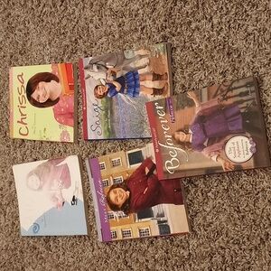 American Girl Doll Books LOT OF 5 Mia, Chrissa, Rebecca (2), Saige